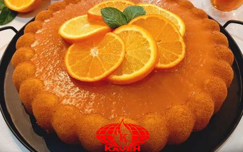 طرز تهیه کیک پرتقالی فرانسوی و مجلسی با بافت عالی
