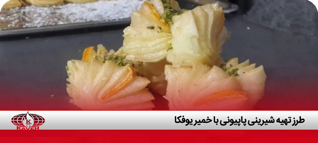 شیرینی پروانه ای خشک